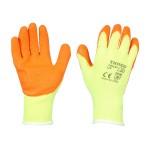 Timco Eco-Grip Gloves - Crinkle Latex Coated Polycotton - Multi Pack