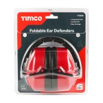 Timco Foldable Ear Defenders - 30.4dB