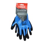 Timco Waterproof Grip Gloves - Sandy Nitrile Foam Coated Polyester