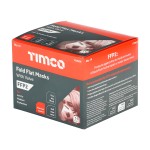 Timco FFP2 Fold Flat Masks with Valve