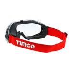 Timco Sports Style Safety Goggles - Clear