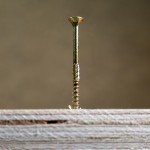 Timco C2 Clamp-Fix 8mm Double Countersunk Woodscrew Torx - Yellow