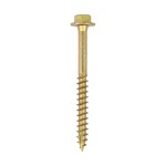 Timco Advanced Coach Screws Hex Flange - Yellow