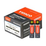 Timco FirmaHold ABG1650G 16G 50mm Brad Angled Nails 2000 & 2 Fuel Cells - Galvanised