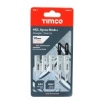 Timco Jigsaw Blades For Metal Cutting - HSS Blades