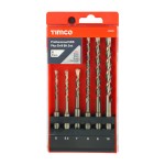 Timco Professional SDS Plus Drill Bit Set 6pc