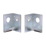 Timco Arris Rail Support Brackets - Galvanised