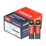 Timco FirmaHold BA4SS1625G 16G 25mm Brad Nails Straight 2000 & 2 Fuel Cells - A4 Stainless Steel