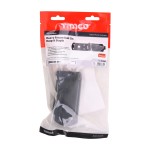 Timco Secure Bolt On Hasp & Staple - Heavy Duty - Black