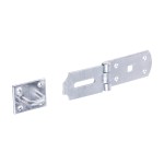Timco Secure Bolt On Hasp & Staple - Heavy Duty - Hot Dipped Galvanised