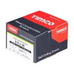 Timco Metal Construction Heavy Section Self Drilling Screws Bi-Metal Hex - Silver Organic