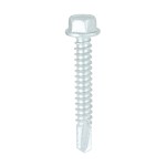 Timco Metal Construction Light Section Self Drilling Screws Bi-Metal Hex - Silver Organic