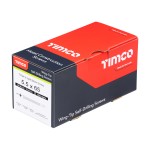 Timco Metal Construction Light Section Self Drilling Screws Countersunk, Wing-Tip - Silver Organic