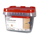 Timco Round Wire Nails Bright - 2.5kg