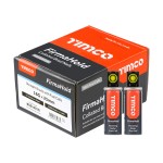 Timco FirmaHold BSS1625G 16G 25mm Brad Nails Straight 2000 & 2 Fuel Cells - A2 Stainless Steel