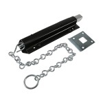 Timco Spring Chain Bolt - Black