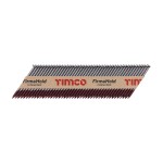 Timco FirmaHold CBRT50 2.8 x 50mm Collated Clipped Head Nails Ring Shank 3300 Pieces - Bright