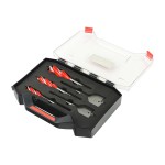 Timco Carpenter's Speed Auger & Flat Wood Bit Kit 5pc