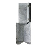 Timco Concrete In Shoe - Bolt Secure - Hot Dipped Galvanised
