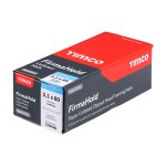 Timco FirmaHold CSSR80 3.1 x 80mm Collated Nails Ring Shank 1100 & Fuel Cell - A2 Stainless Steel