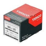 Timco Cable Tray Bolts with Flange Nuts - Zinc