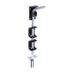 Timco Garage Drop Down Bolt - Black