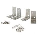 Timco Decking Handrail Bracket Kit - Stainless Steel