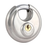 Timco Disc Padlock 70mm - A2 Stainless Steel