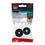 Timco PVC Door Stops - Black
