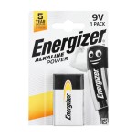 Timco Energizer Alkaline Power 9V Battery
