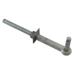Timco Gate Hook To Bolt - Hot Dipped Galvanised