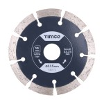 Timco General Purpose Diamond Blade 115 x 22.2mm - Segmented