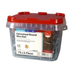 Timco Round Wire Nails Galvanised - 2.5kg