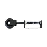 Timco Spring Loaded Field Gate Wheel - Heavy Duty - Black