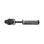 Timco Spring Loaded Field Gate Wheel - Heavy Duty - Black