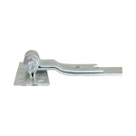 Timco Pair of Cranked Band & Hook On Plates - Hot Dipped Galvanised