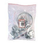 Timco Hose Clips 50pc Mixed - Zinc