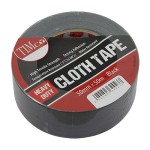 Timco Heavy Duty Cloth Tape 50m x 50mm - Black