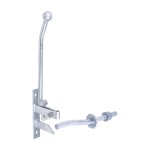 Timco Hunting Type Lift Gate Catch With Cranked Striker - Hot Dipped Galvanised