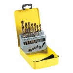 Timco Ground Jobber Drill Bit Set Cobalt M35 19pc
