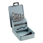 Timco Ground Jobber Drill Bit Set HSS 19pc