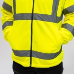 Timco Hi-Visibility Fleece Jacket - Yellow