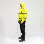 Timco Hi-Visibility Bomber Jacket - Yellow