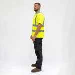 Timco Hi-Visibility Polo Shirt - Short Sleeve - Yellow