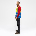 Timco Hi-Visibility Executive Vest - Yellow & Blue