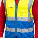 Timco Hi-Visibility Executive Vest - Yellow & Blue