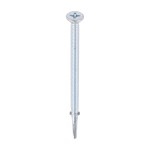 Timco Metal Construction Heavy Section Self Drilling Screws Countersunk, Wing-Tip - Zinc