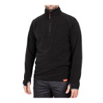 Timco Half Zip Overhead Fleece -Black
