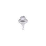 Timco Metal Construction Light Section Self Drilling Screws EPDM Washer Hex - Silver Organic