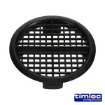 Timco Timloc Push-in Soffit Vent - Black - 1141